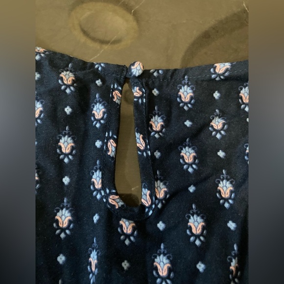 Mossimo Supply Co. Blue and Pink Midi Dress Women’s Size Medium | boho - Picture 7 of 11